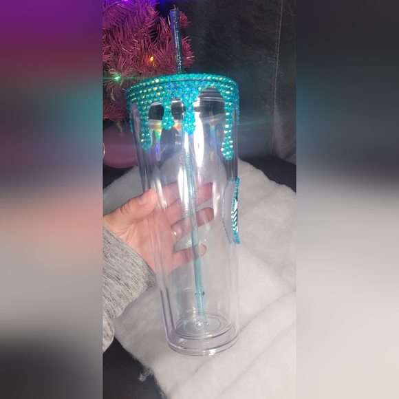 Drip Rhinestone Tumbler - Picture 5 of 6